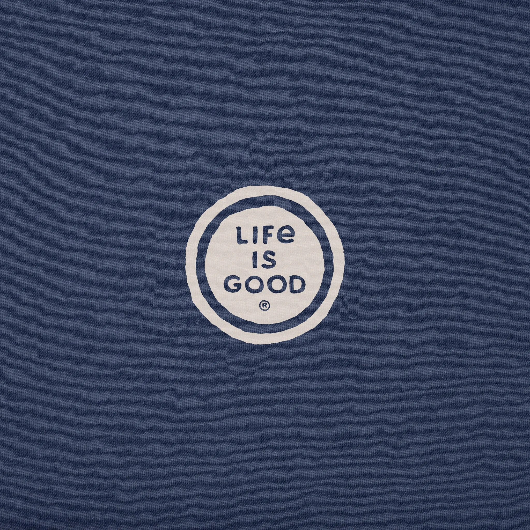Men's Golf More Worry Less Long Sleeve Crusher Tee Life is Good