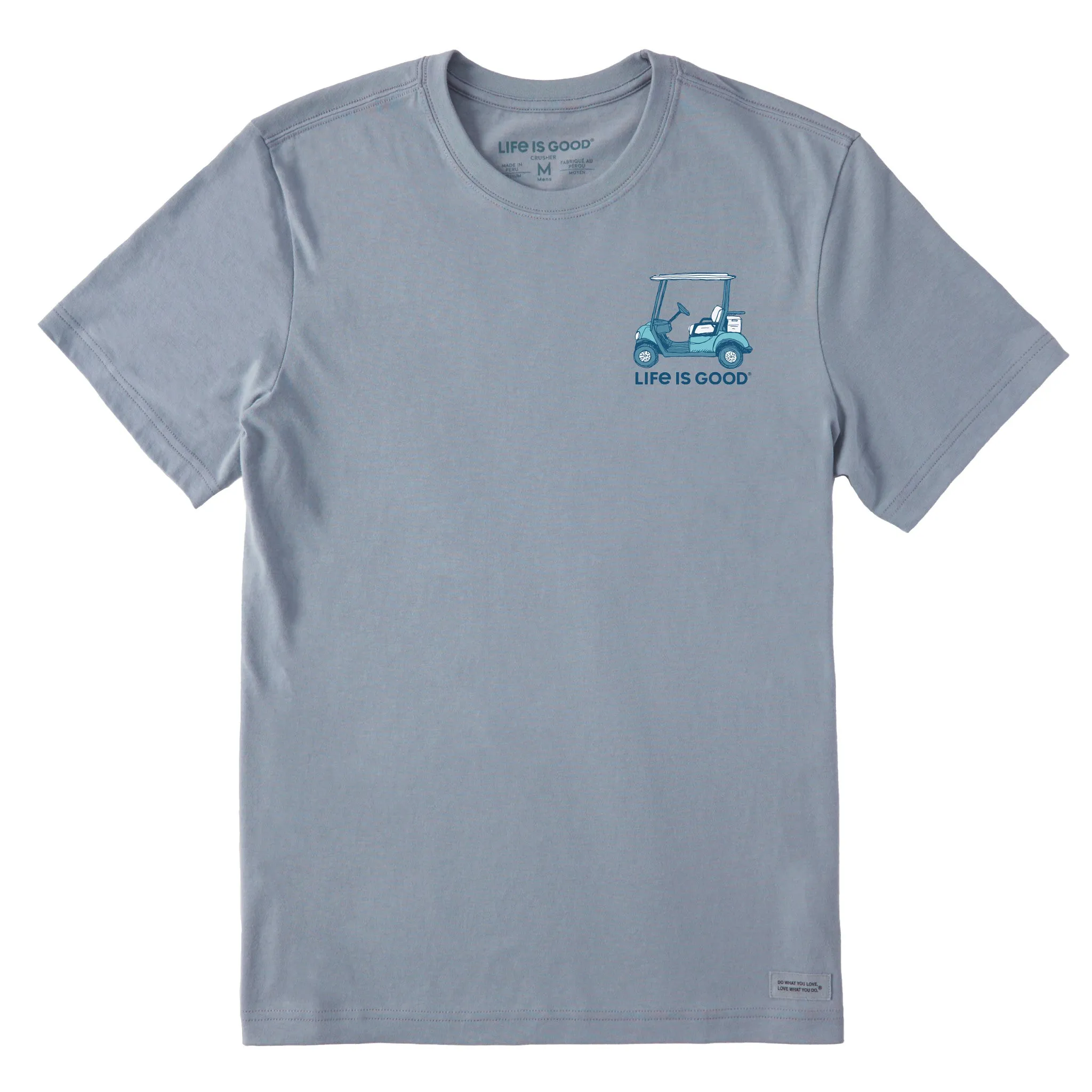 Men's Golf More Worry Less Short Sleeve Crusher-LITE Tee Life is Good