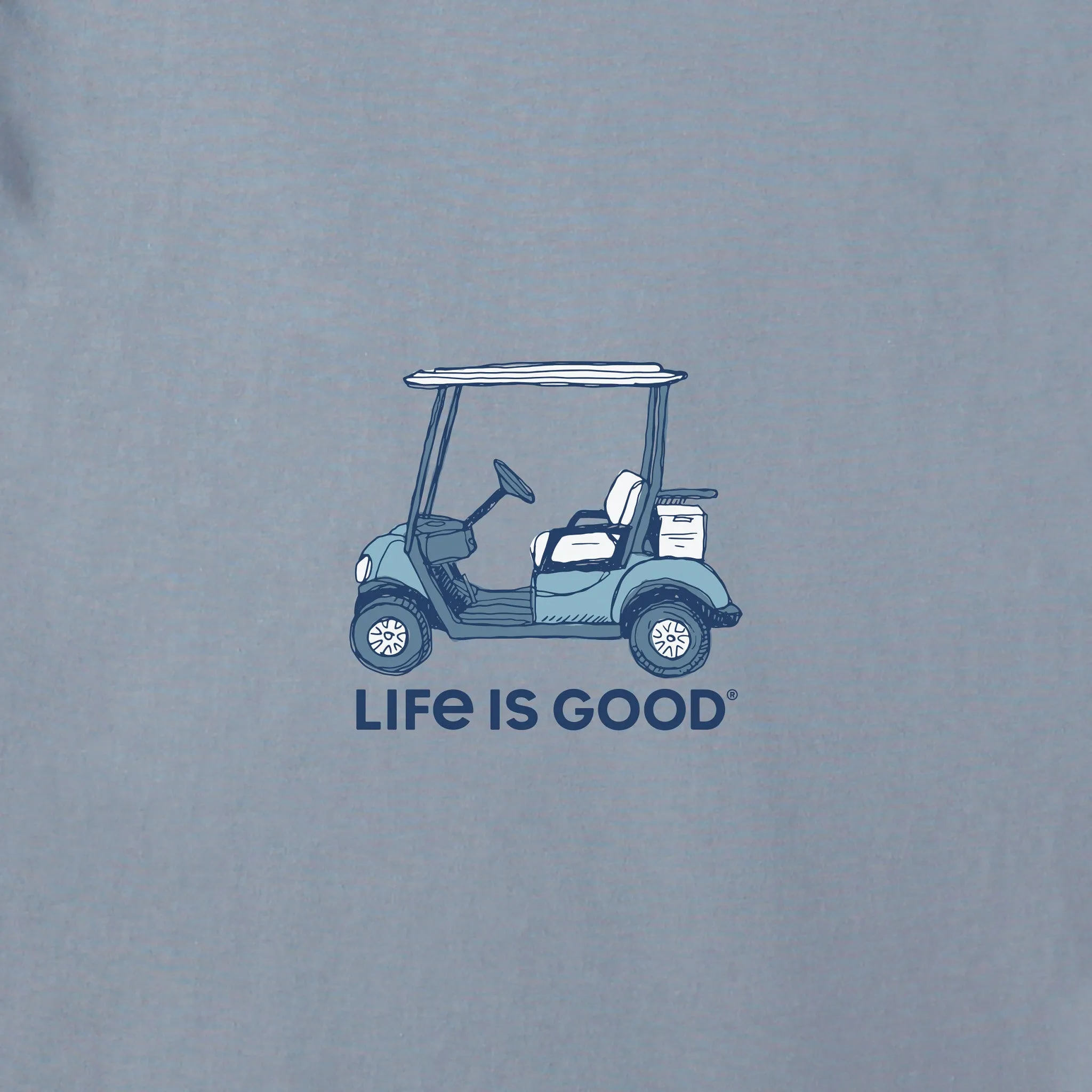 Men's Golf More Worry Less Short Sleeve Crusher-LITE Tee Life is Good