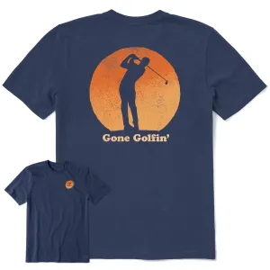 Men's Gone Golfin' Short Sleeve Tee Life is Good