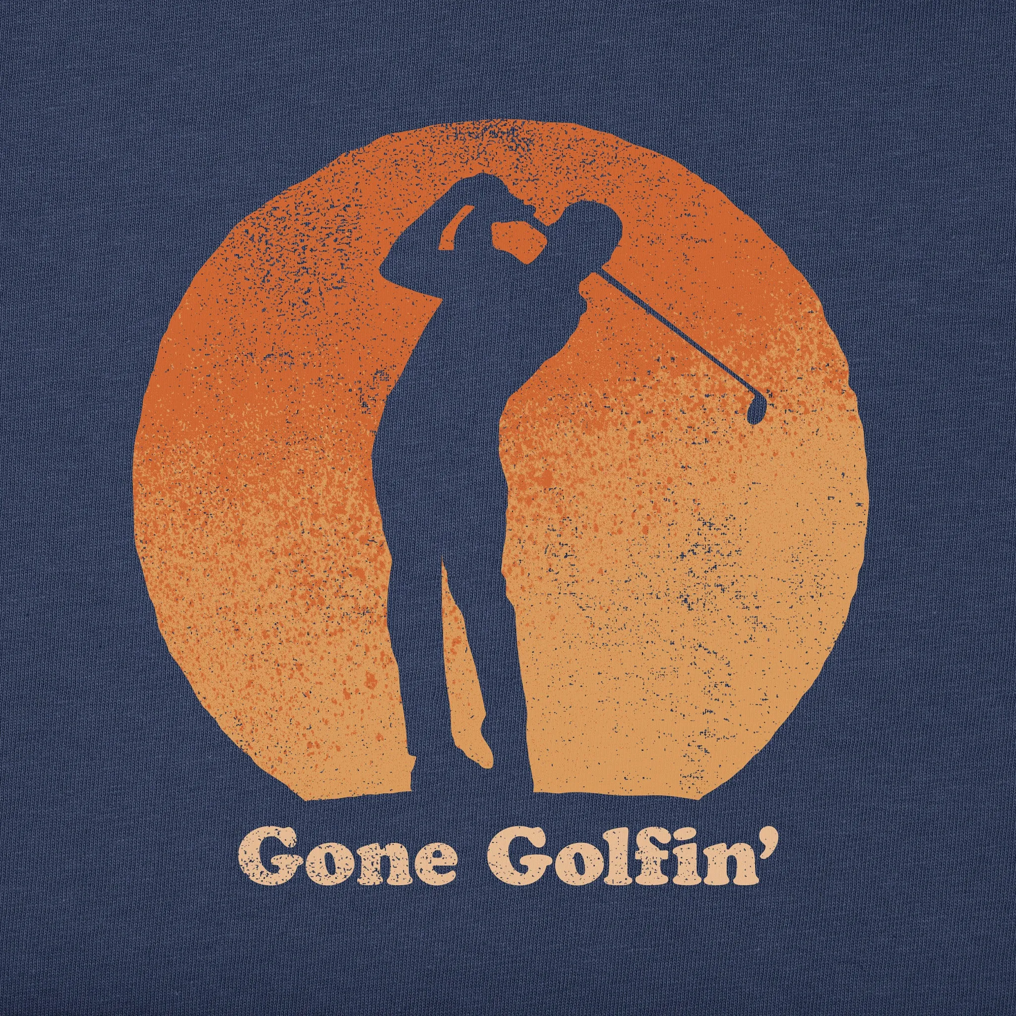Men's Gone Golfin' Short Sleeve Tee Life is Good