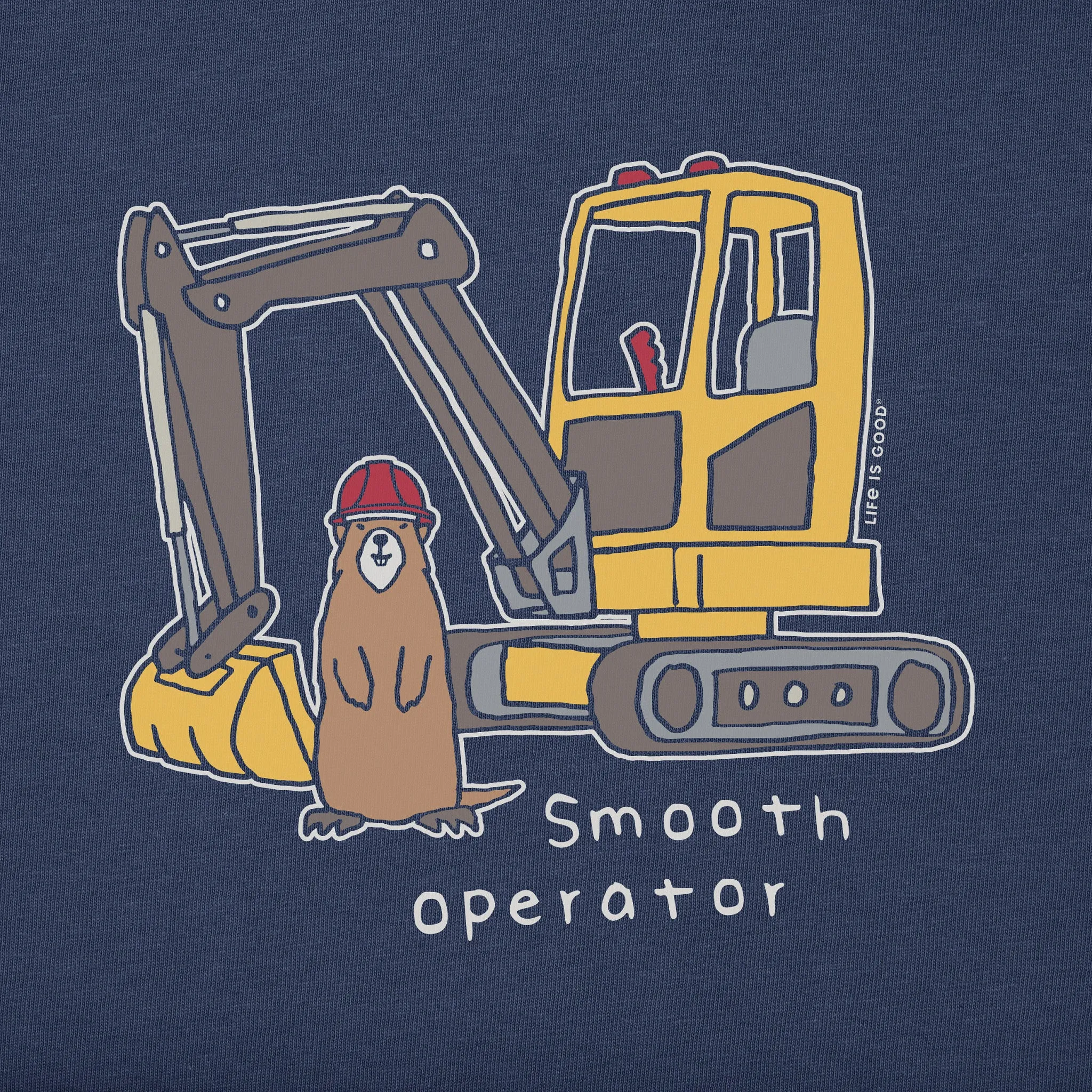 Men's Gopher Smooth Operator Long Sleeve Crusher Tee Life is Good
