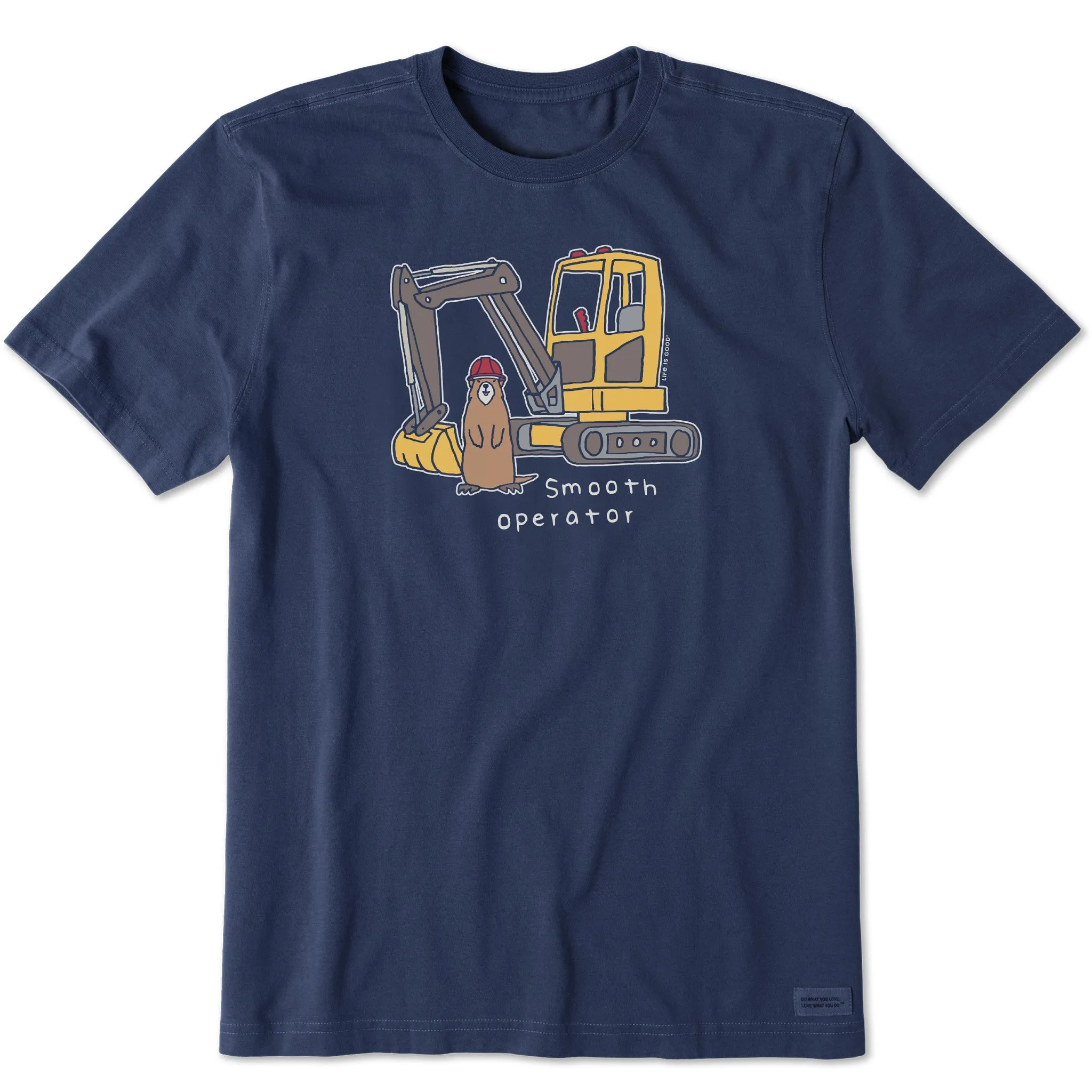 Men's Gopher Smooth Operator Short Sleeve Crusher Tee Life is Good