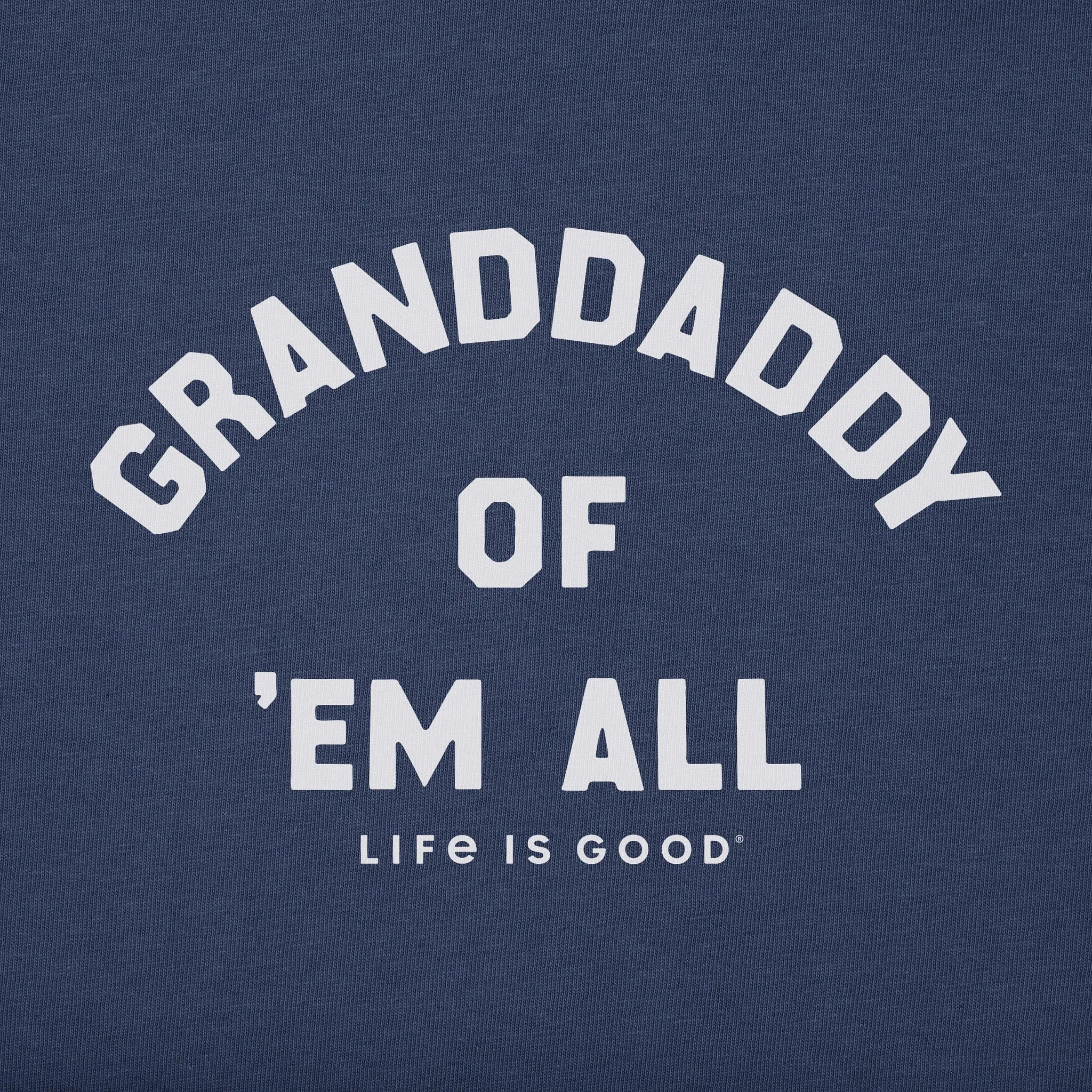 Men's Grandaddy Short Sleeve Crusher Tee Life is Good