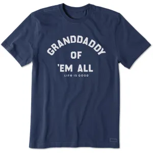 Men's Grandaddy Short Sleeve Crusher Tee Life is Good