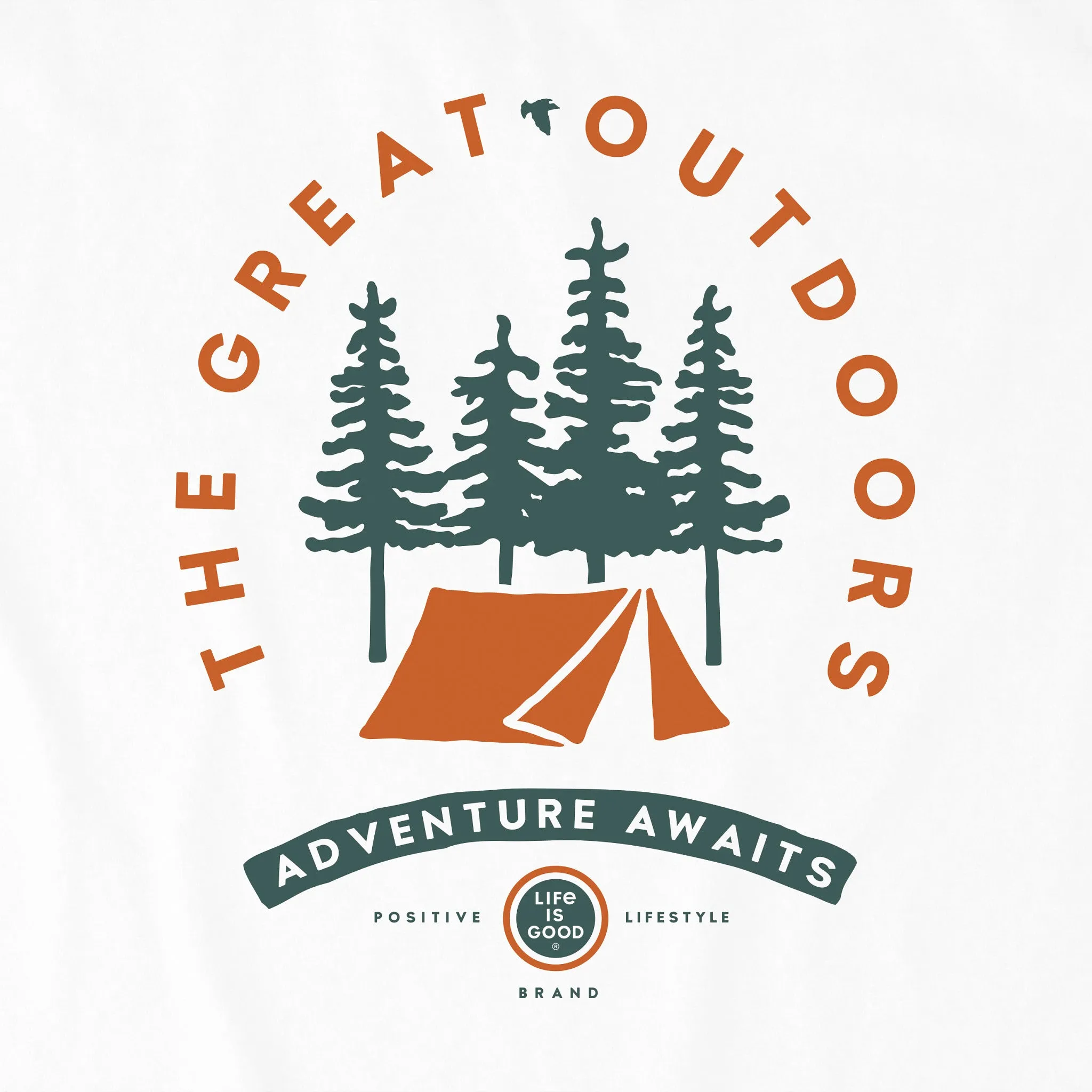 Men's Great Outdoors Short Sleeve Tee Life is Good