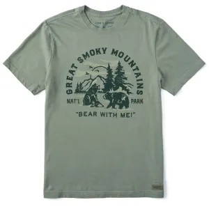 Men's Great Smoky Bear With Me Short Sleeve Tee Life is Good