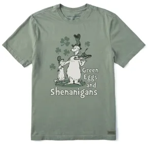 Men's Green Eggs and Shenanigans Short Sleeve Tee Life is Good