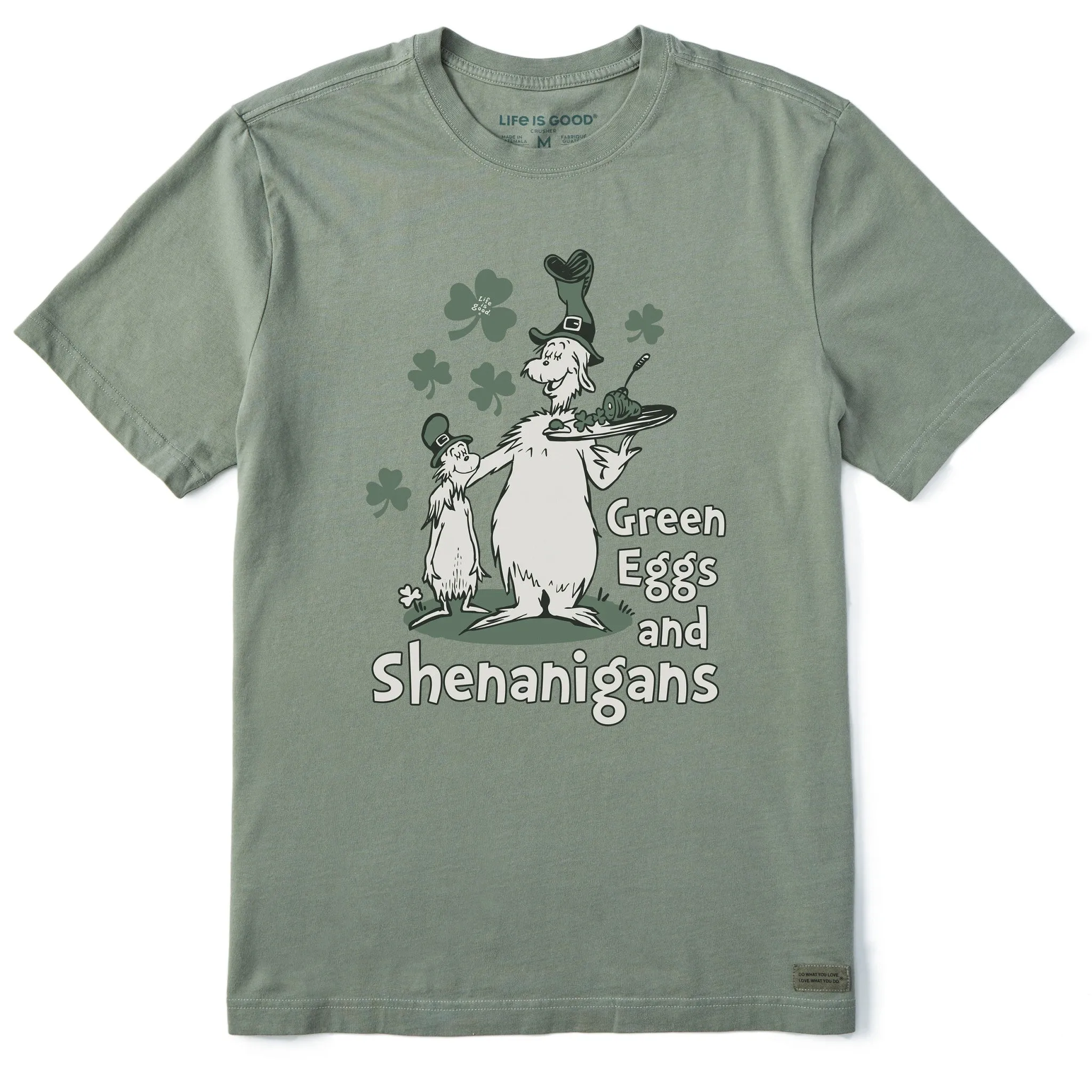 Men's Green Eggs and Shenanigans Short Sleeve Tee Life is Good