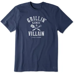 Men's Grillin' Like a Villain Short Sleeve Tee Life is Good