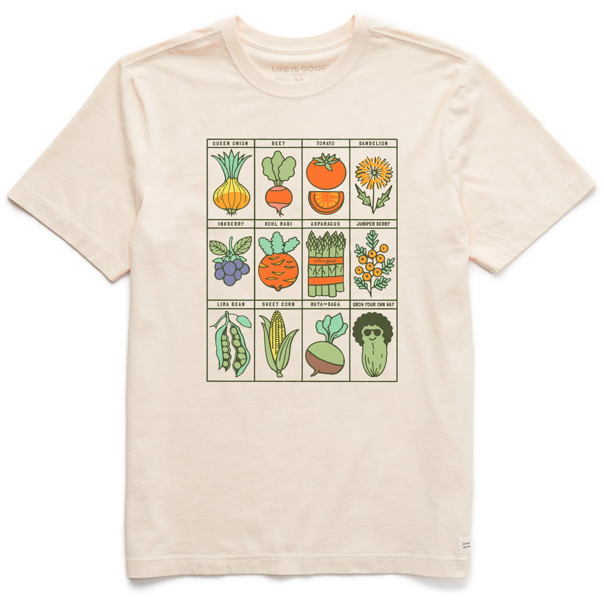 Men's Grow Your Own Way Short Sleeve Crusher Tee Life is Good