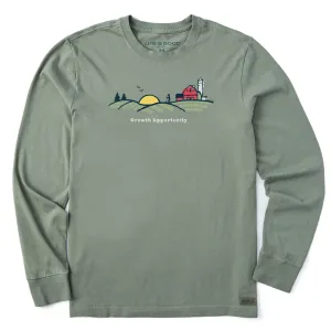 Men's Growth Opportunity Long Sleeve Crusher Tee Life is Good