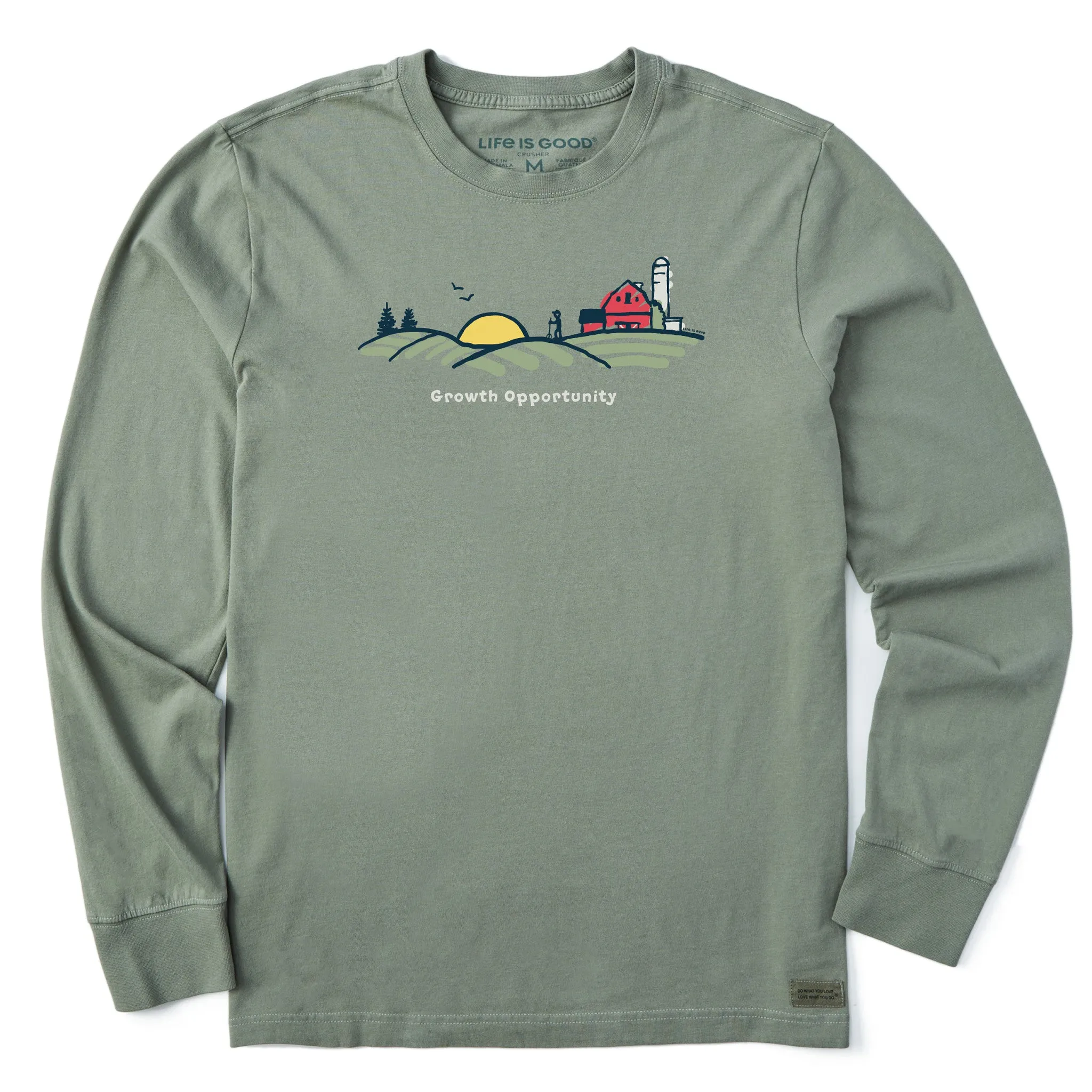 Men's Growth Opportunity Long Sleeve Crusher Tee Life is Good