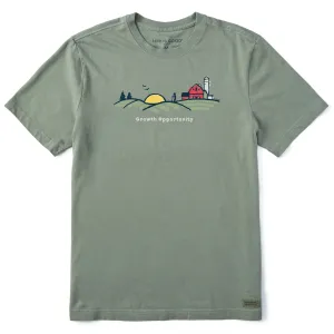 Men's Growth Opportunity Short Sleeve Crusher Tee Life is Good