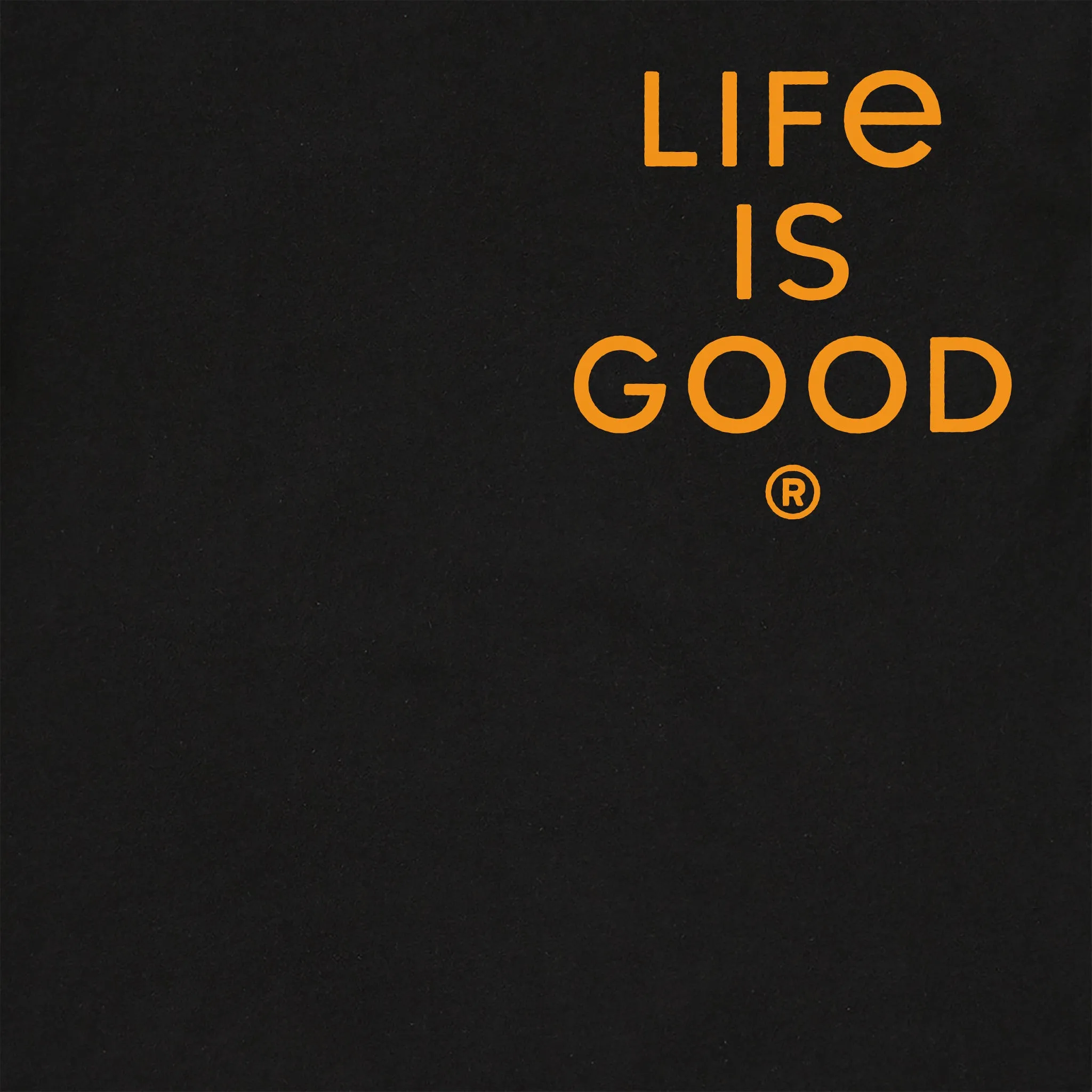 Men's Guitar Case Short Sleeve Tee Life is Good