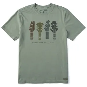 Men's Guitars Div Portfolio Short Sleeve Tee Life is Good