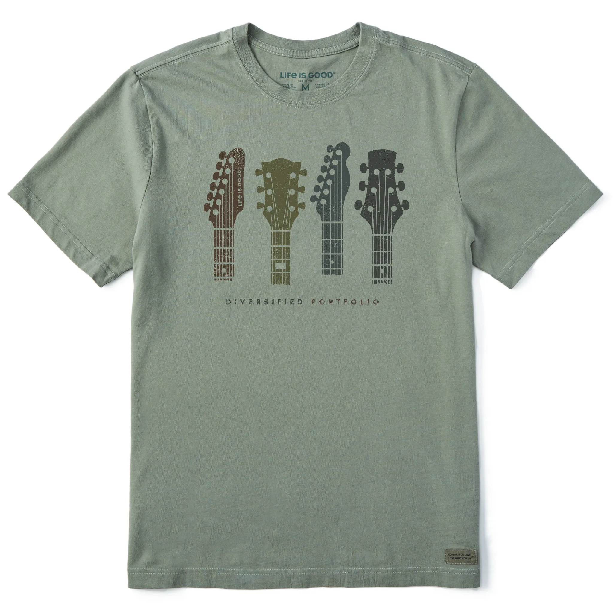 Men's Guitars Div Portfolio Short Sleeve Tee Life is Good