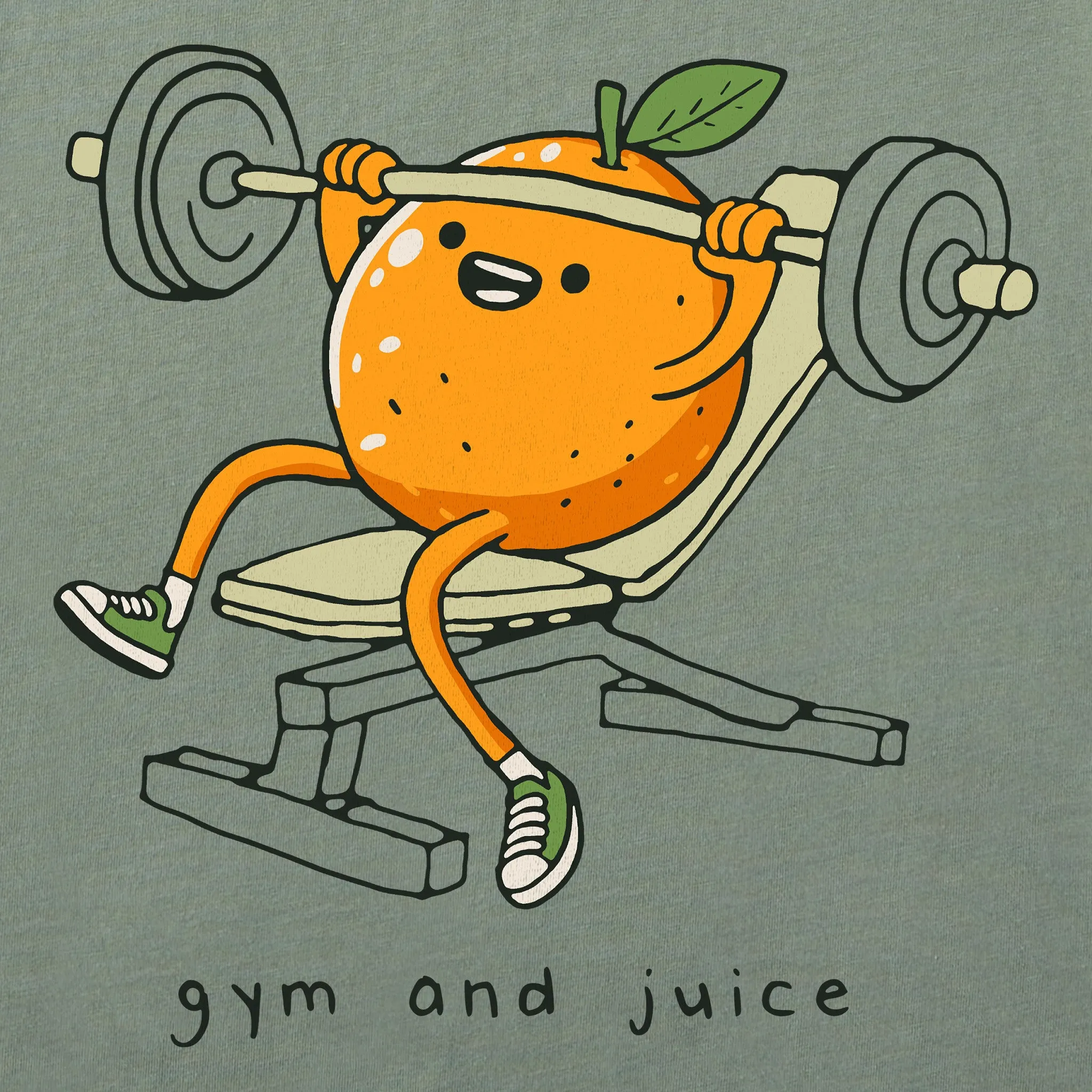 Men's Gym & Juice Short Sleeve Tee Life is Good