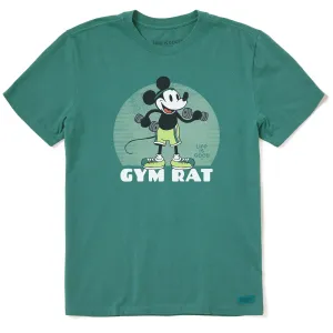 Men's Gym Rat Willie Short Sleeve Crusher Tee Life is Good