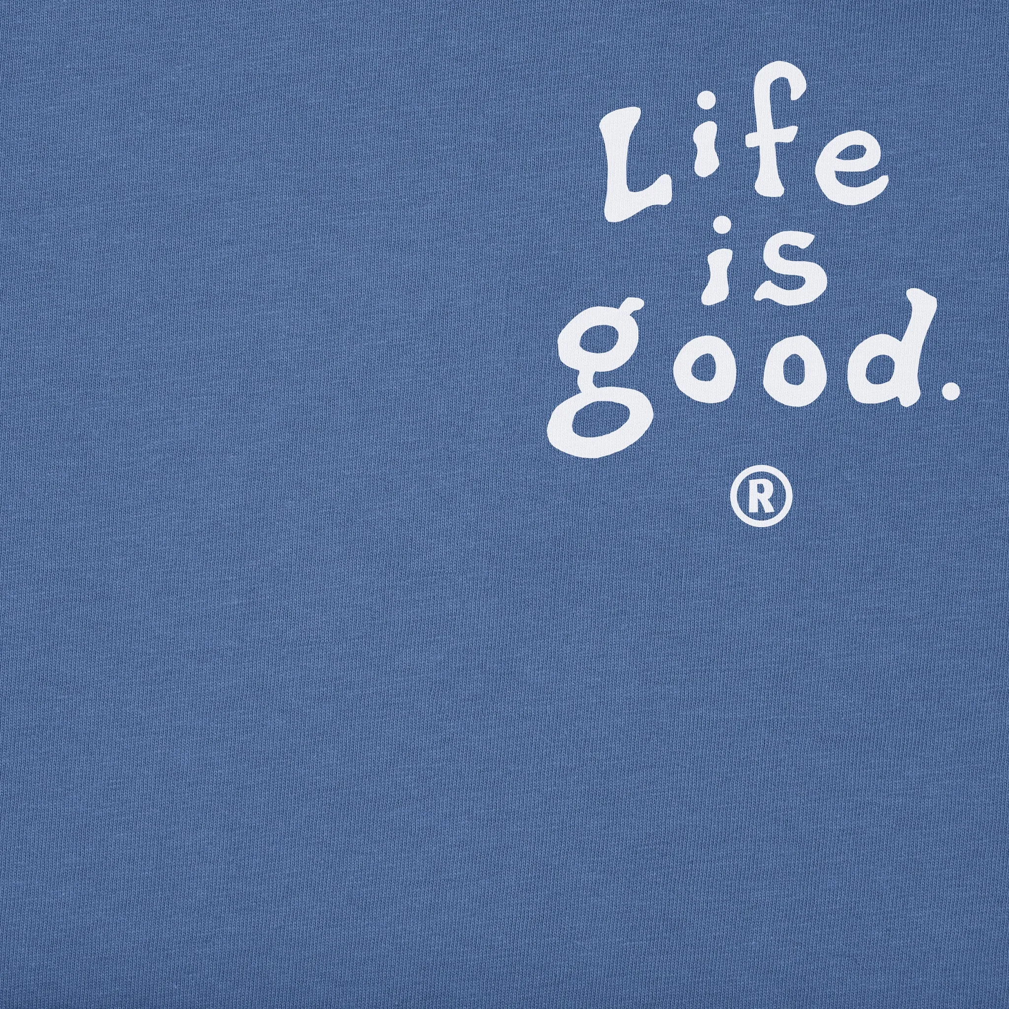 Men's Happiness Comes in Waves Jake Short Sleeve Tee Life is Good
