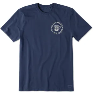 Men's Hello Darkness My Old Friend Short Sleeve Crusher Tee Life is Good