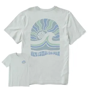 Men's Here Comes The Sunshine Arch Short Sleeve Crusher-LITE Tee Life is Good