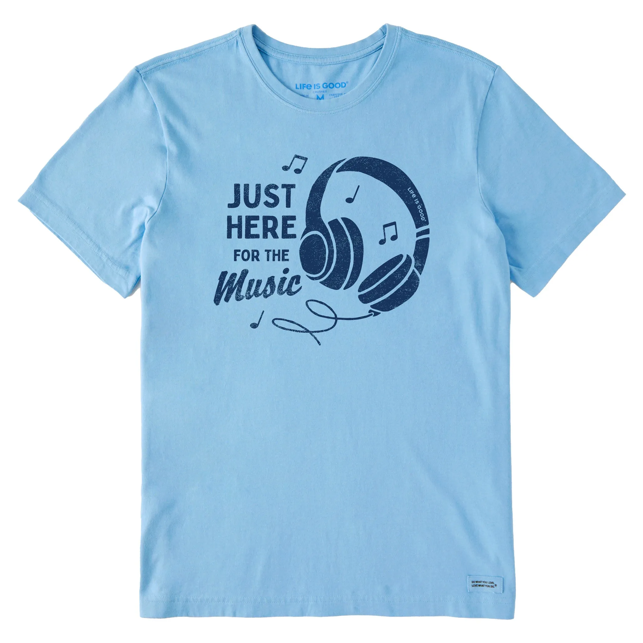 Men's Here for the Music Short Sleeve Tee Life is Good