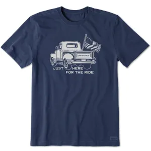 Men's Here for the Ride Short Sleeve Tee Life is Good