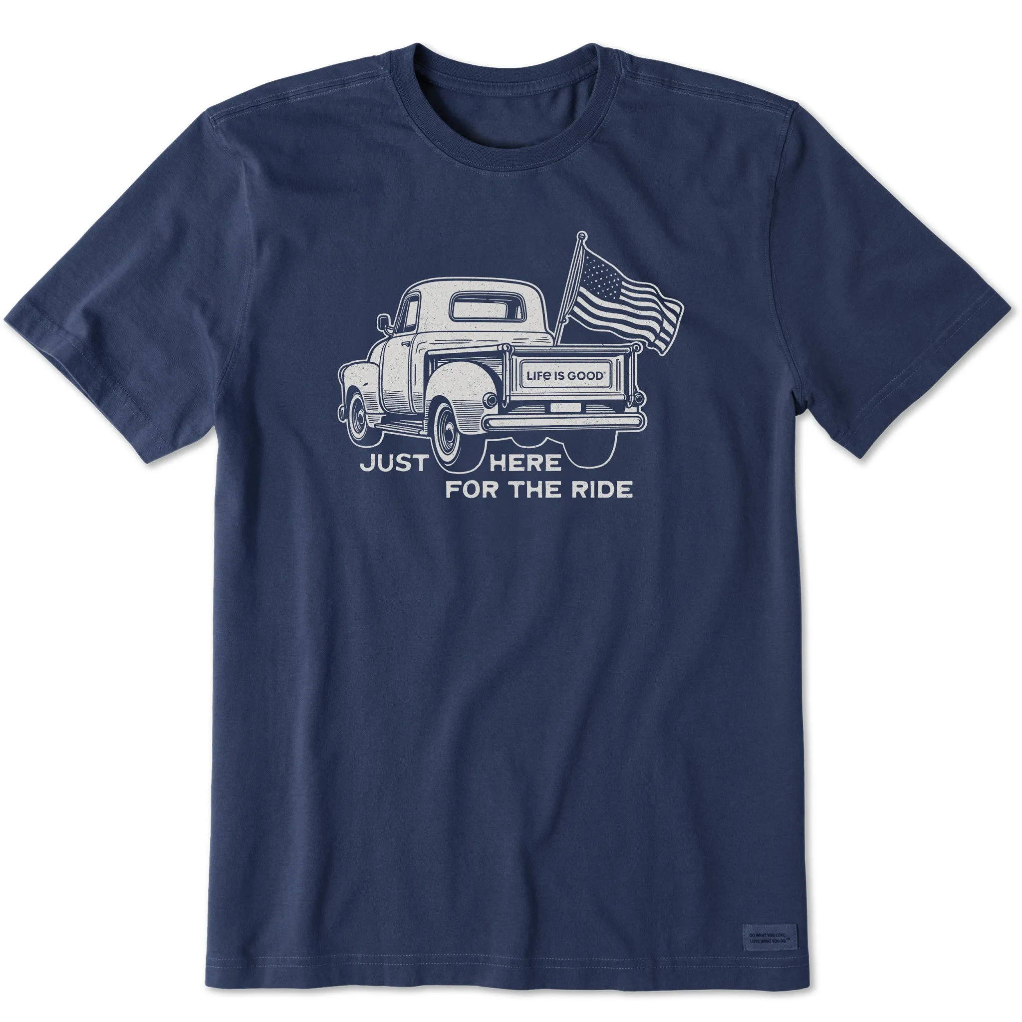 Men's Here for the Ride Short Sleeve Tee Life is Good