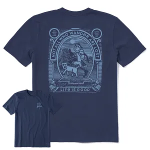 Men's Hiking Wanderers Short Sleeve Tee Life is Good