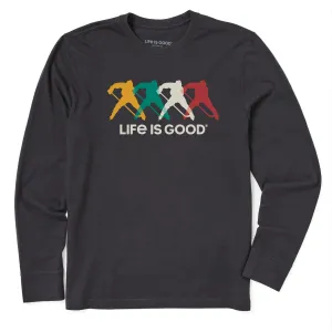 Men's Hockey Spectrum Long Sleeve Crusher Tee Life is Good