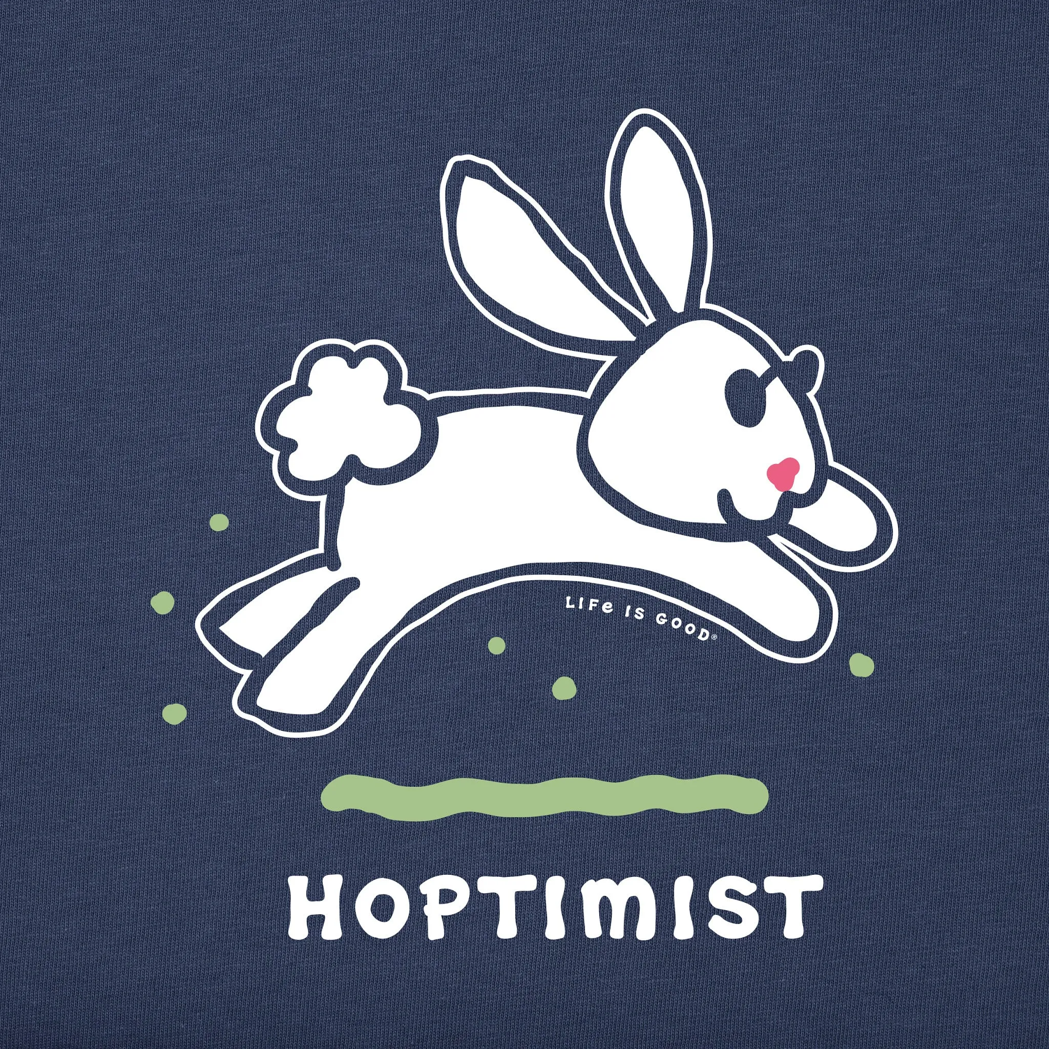 Men's Hoptimist Bunny Short Sleeve Tee Life is Good