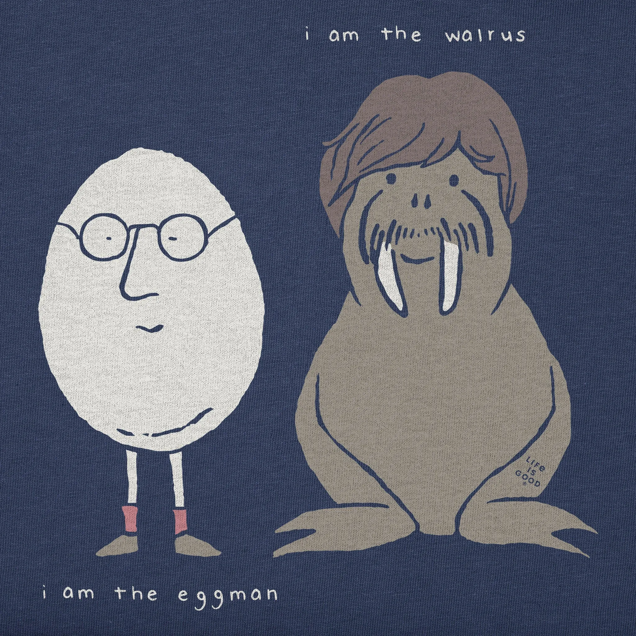 Men's I Am The Eggman Short Sleeve Tee Life is Good