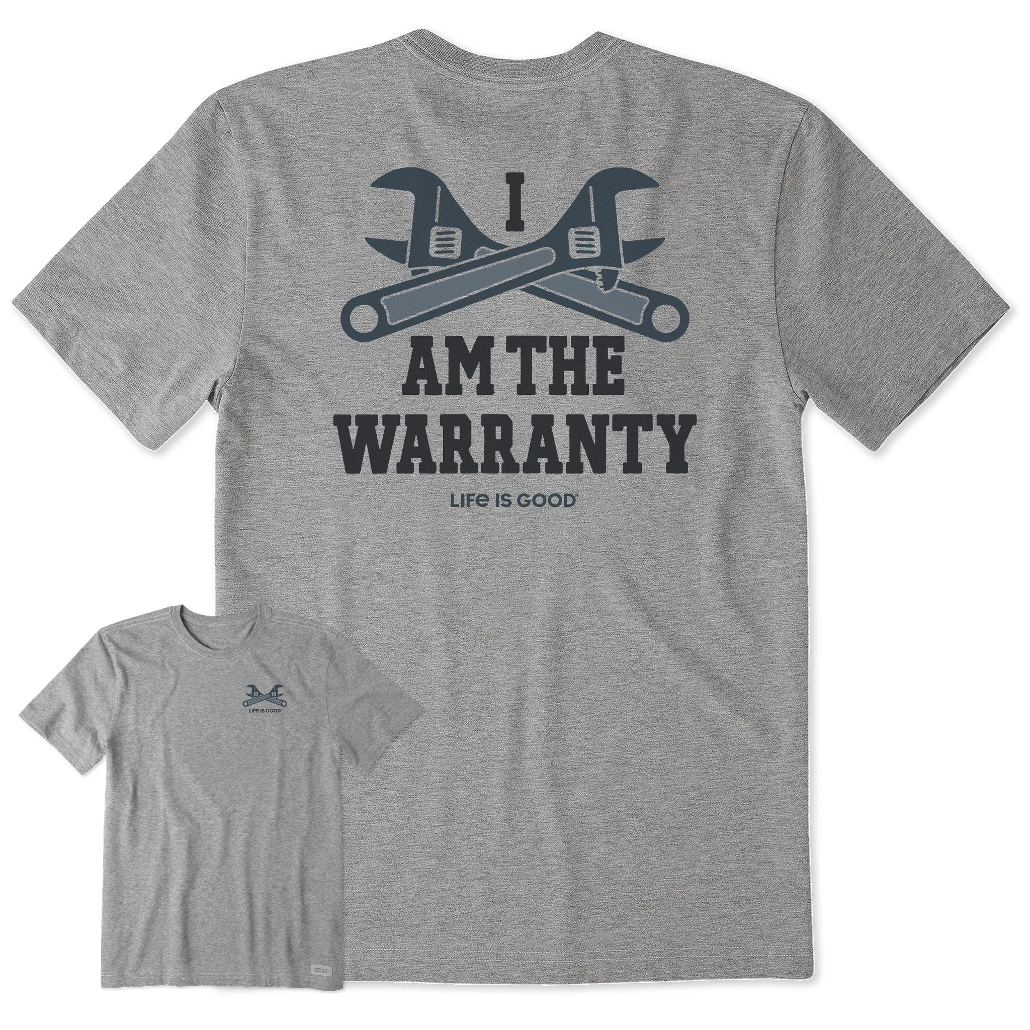 Men's I am the Warranty Short Sleeve Tee Life is Good