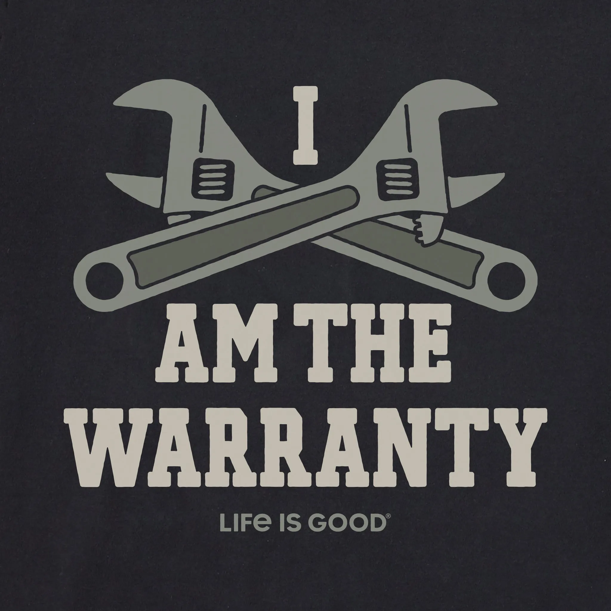 Men's I am the Warranty Short Sleeve Tee Life is Good