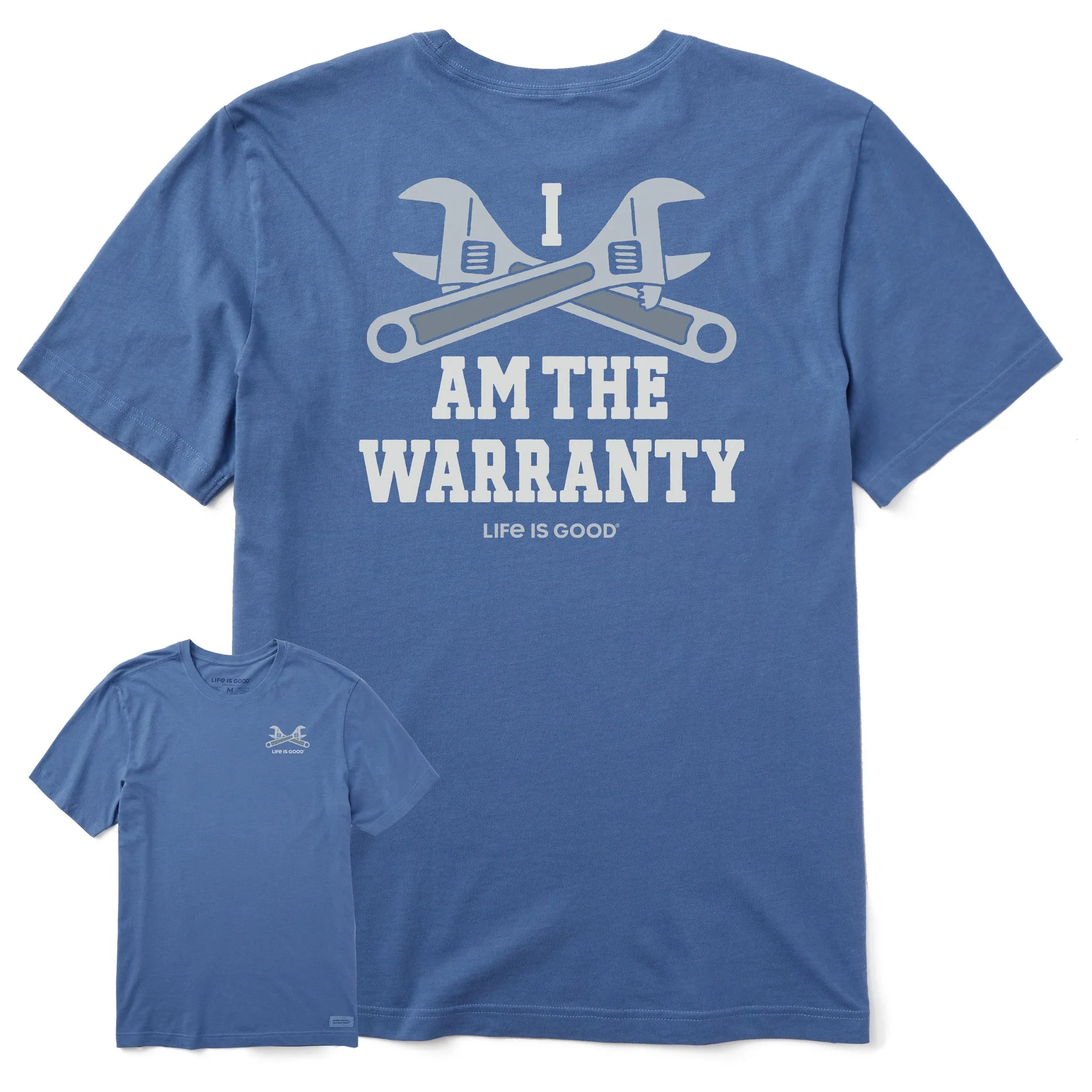 Men's I am the Warranty Short Sleeve Tee Life is Good