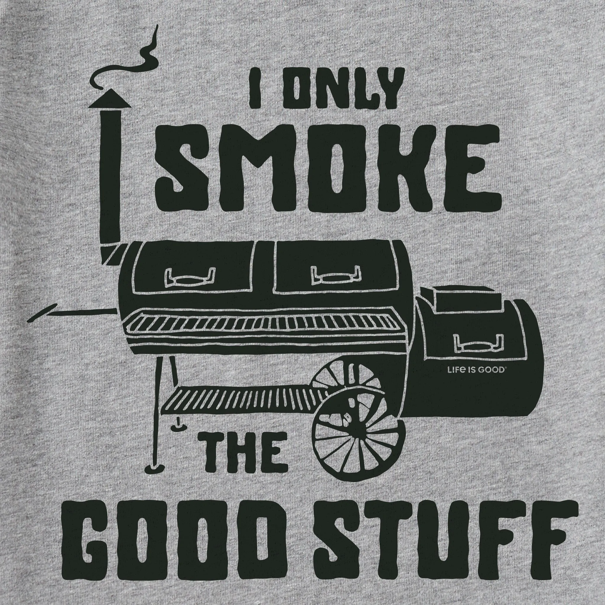 Men's I Only Smoke the Good Stuff Short Sleeve Tee Life is Good