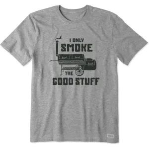 Men's I Only Smoke the Good Stuff Short Sleeve Tee Life is Good