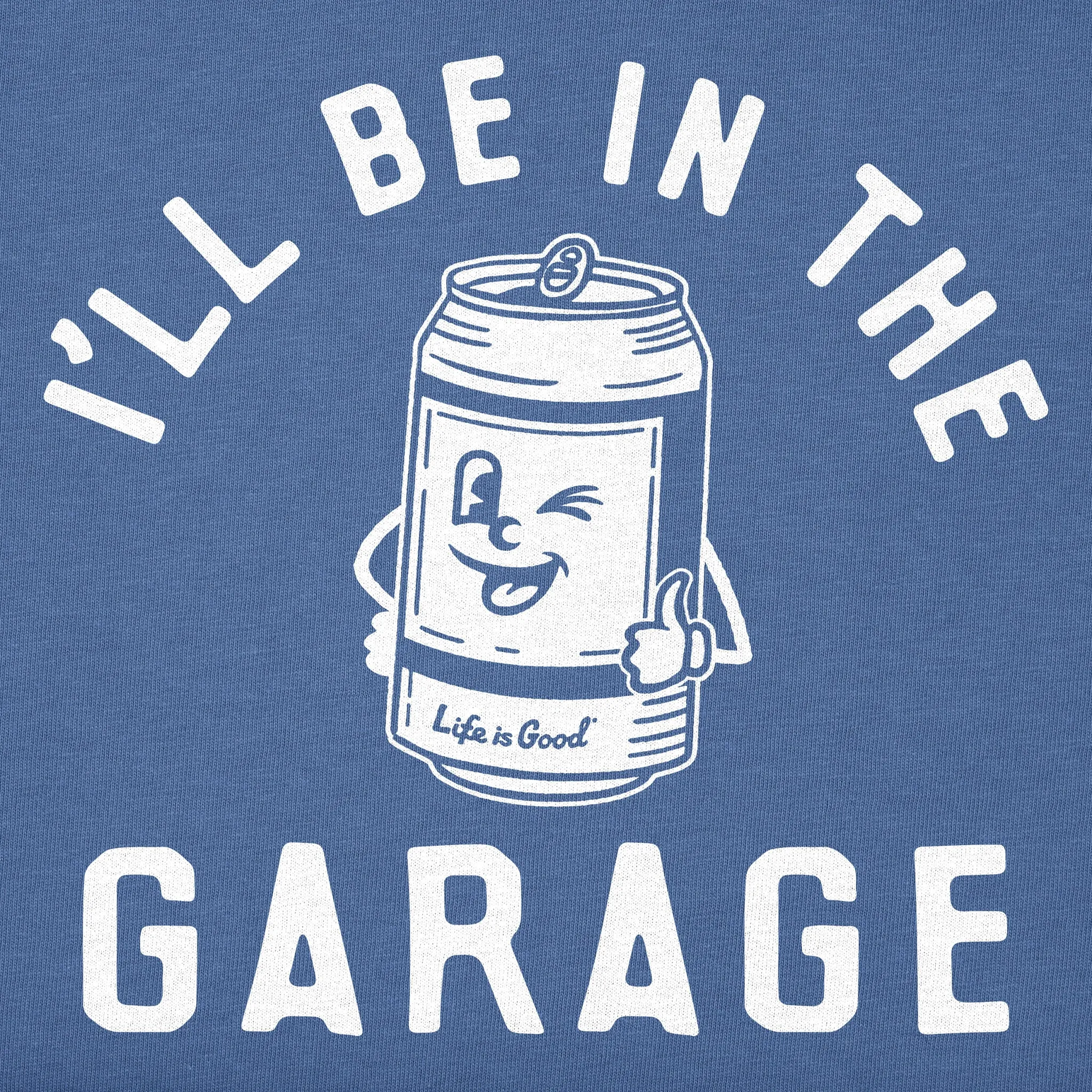 Men's I'll Be in the Garage Short Sleeve Tee Life is Good