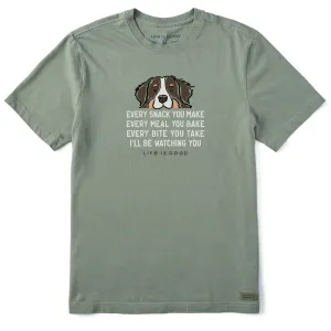 Men's I'll Be Watching You Bernese Short Sleeve Tee Life is Good