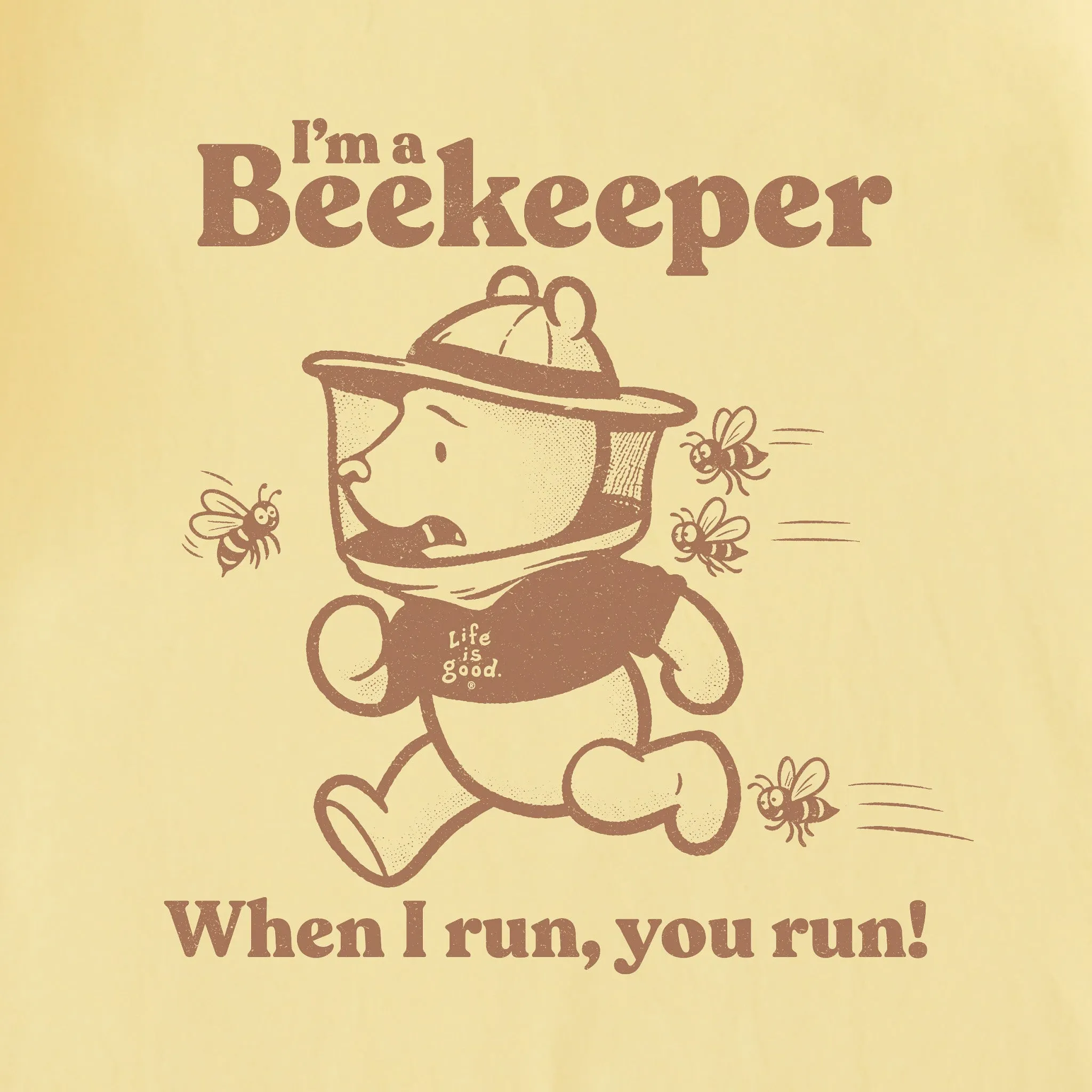 Men's I'm a Beekeeper Short Sleeve Tee Life is Good