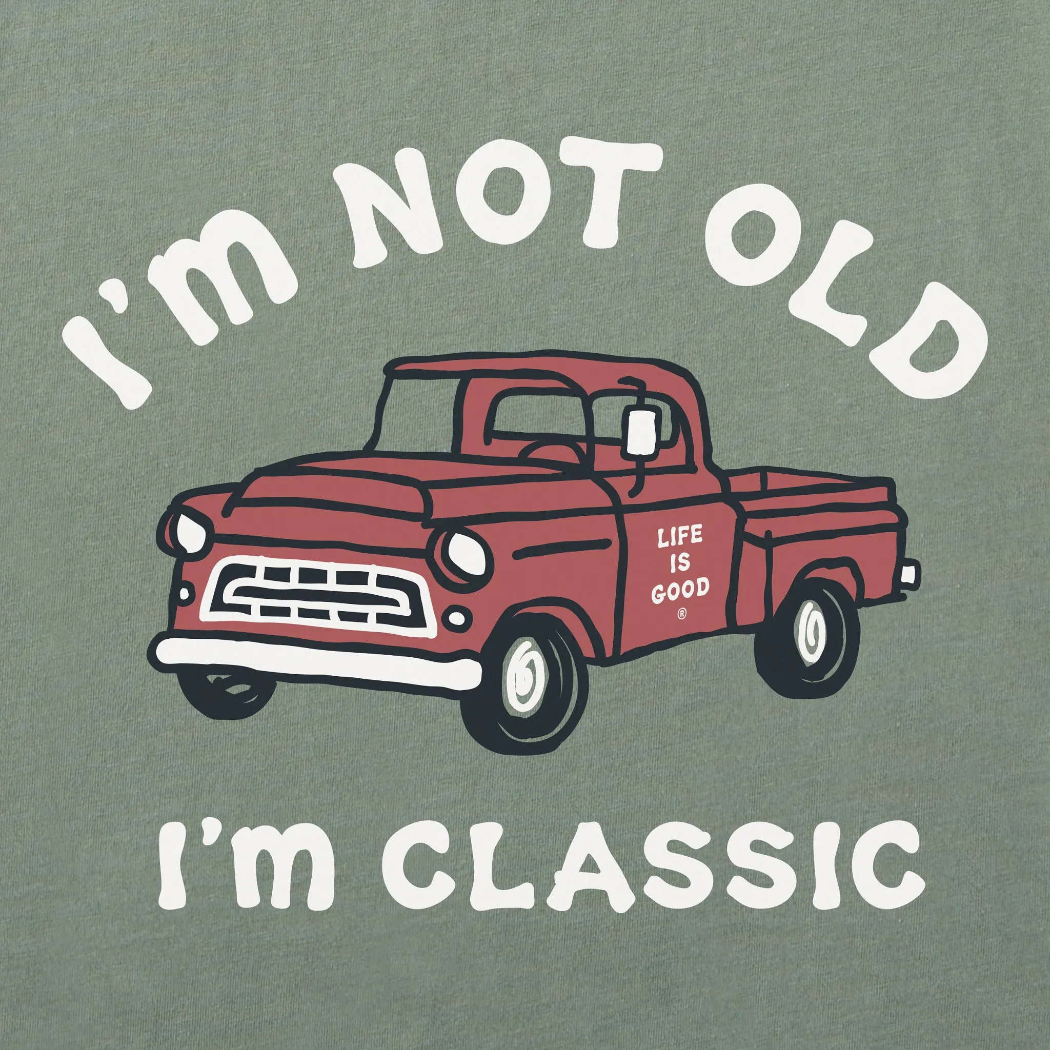 Men's I'm Classic Pickup Short Sleeve Tee Life is Good