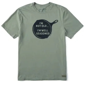 Men's I'm Not Old I'm Well Seasoned Short Sleeve Crusher Tee Life is Good