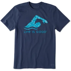 Men's Iridescent Swimmer Crusher-LITE Tee Life is Good