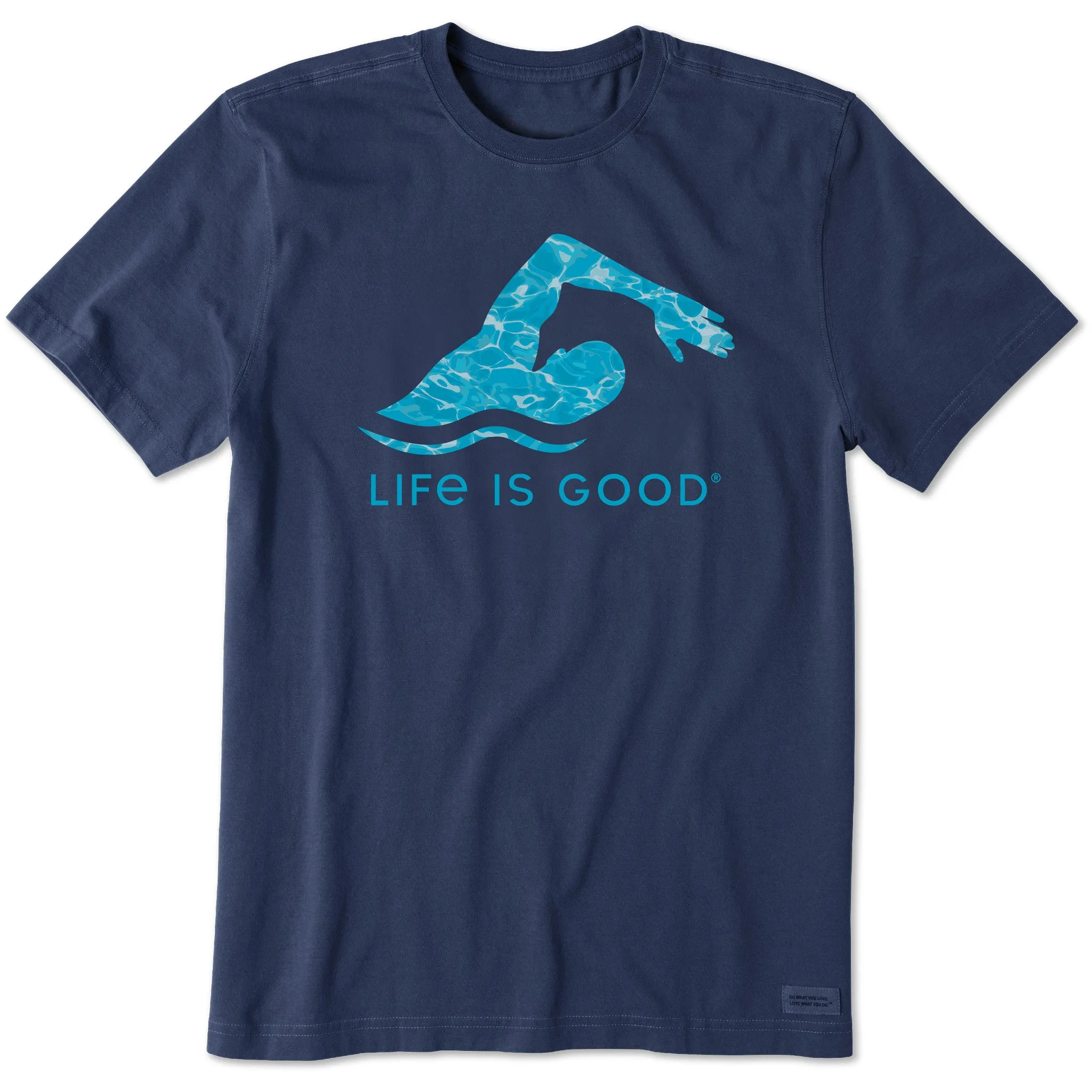 Men's Iridescent Swimmer Crusher-LITE Tee Life is Good