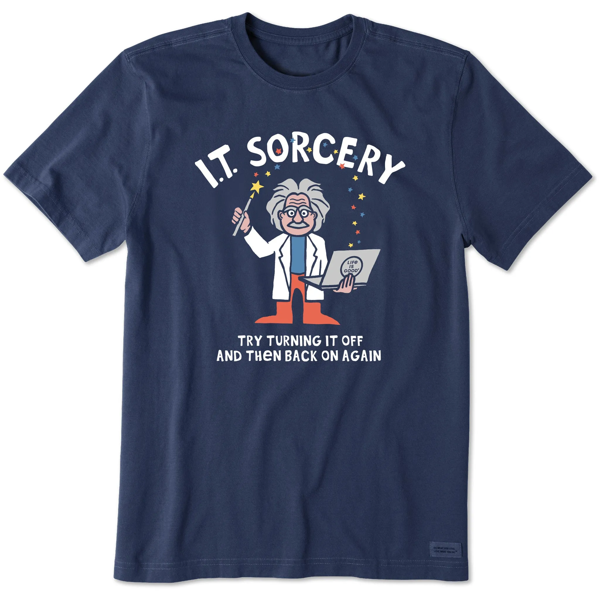 Men's IT Sorcery Short Sleeve Tee Life is Good