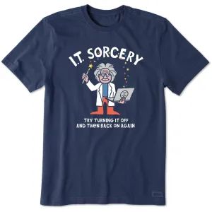 Men's IT Sorcery Short Sleeve Tee Life is Good