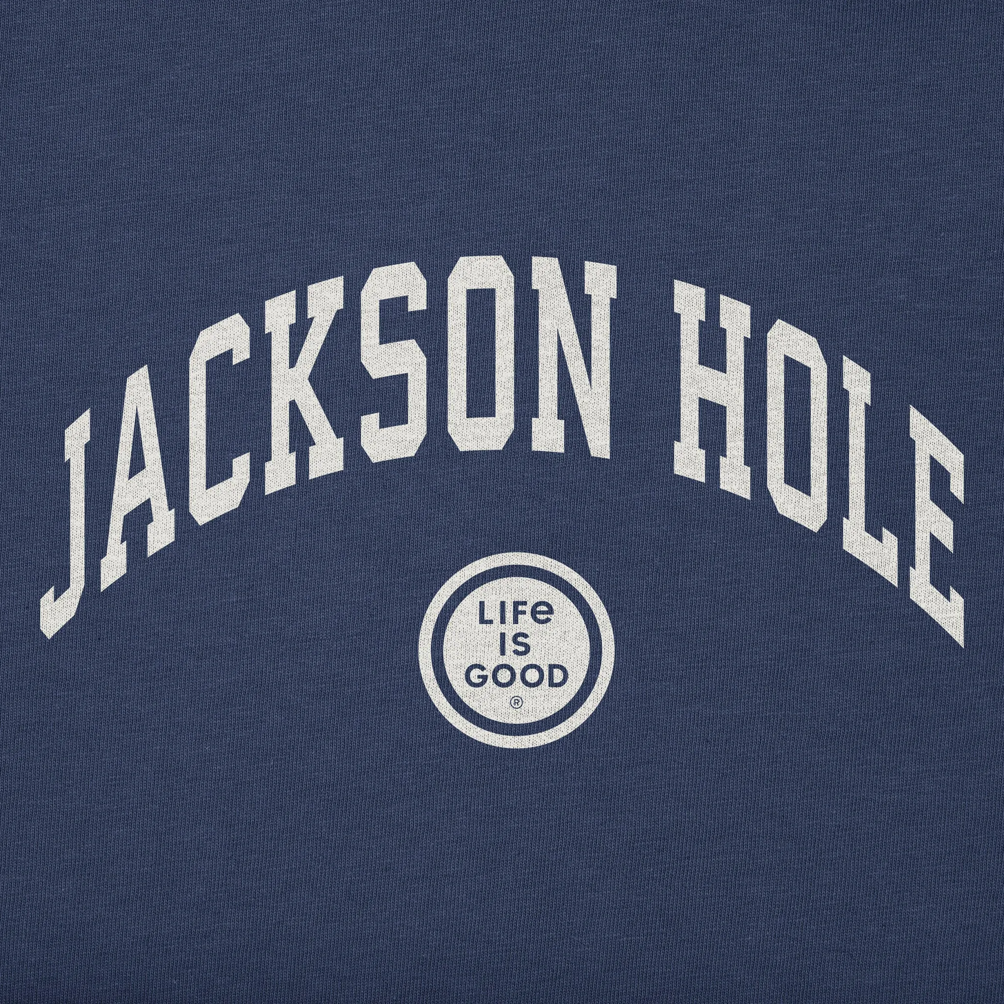 Men's Jackson Hole Arch Short Sleeve Crusher Tee Life is Good