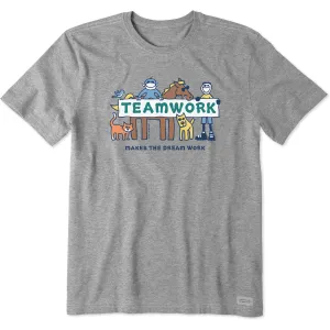 Men's Jake & Friends Teamwork Short Sleeve Tee Life is Good