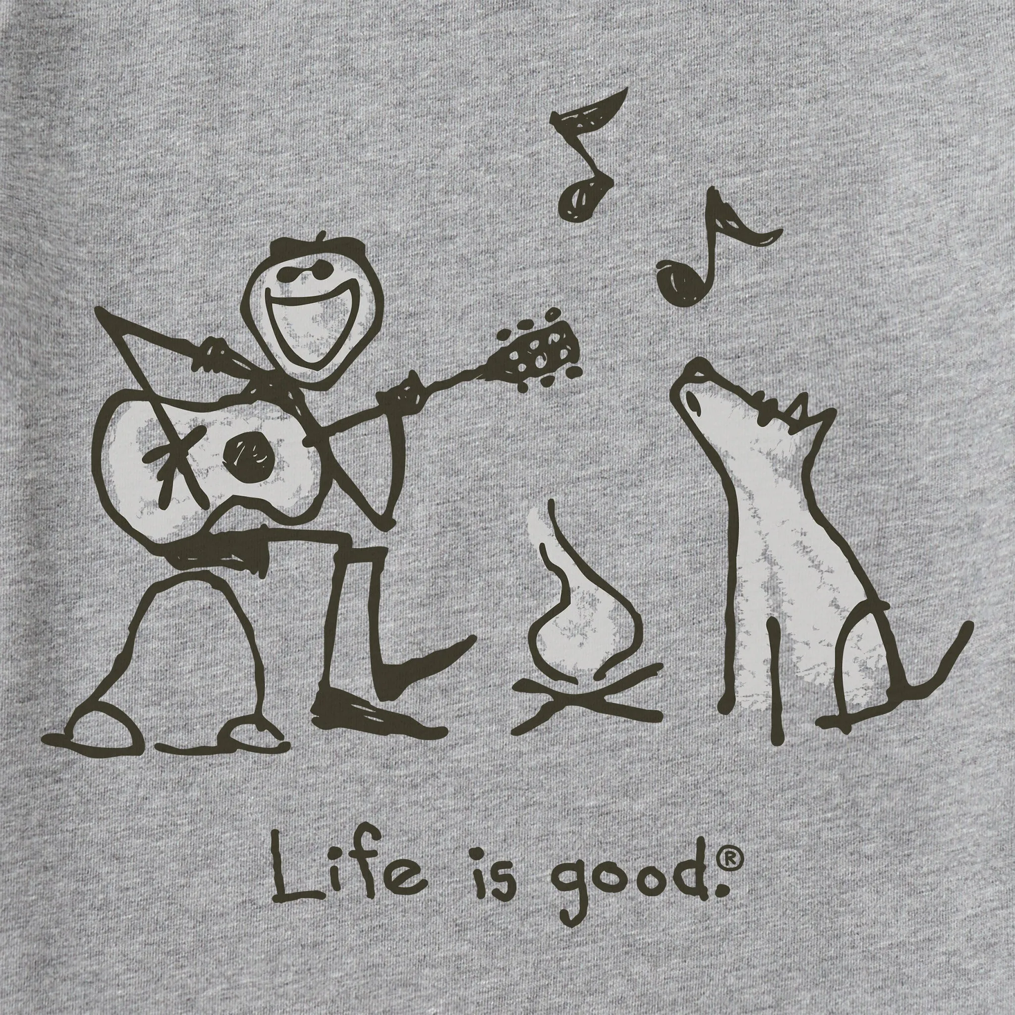 Men's Jake & Rocket Karma Camp Short Sleeve Crusher Tee Life is Good